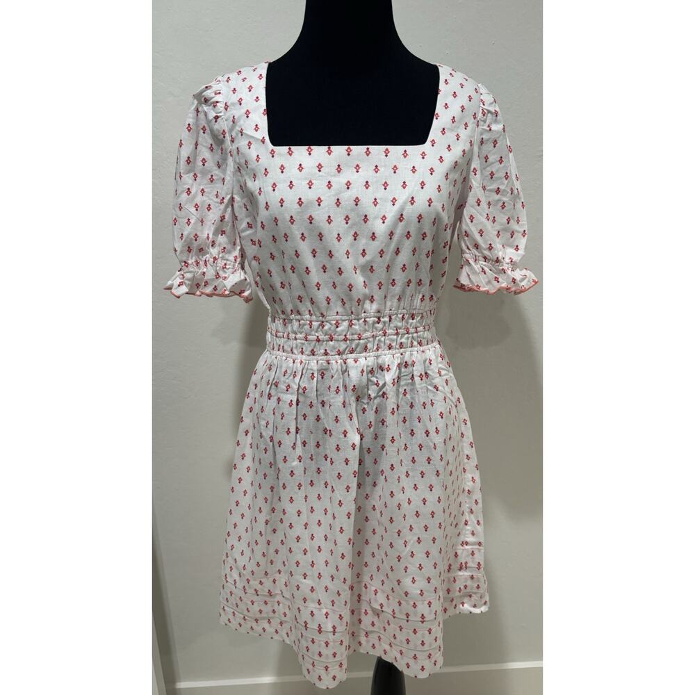 Gal Meets Glam Dorthy Linen Dress with Pockets Size 4
